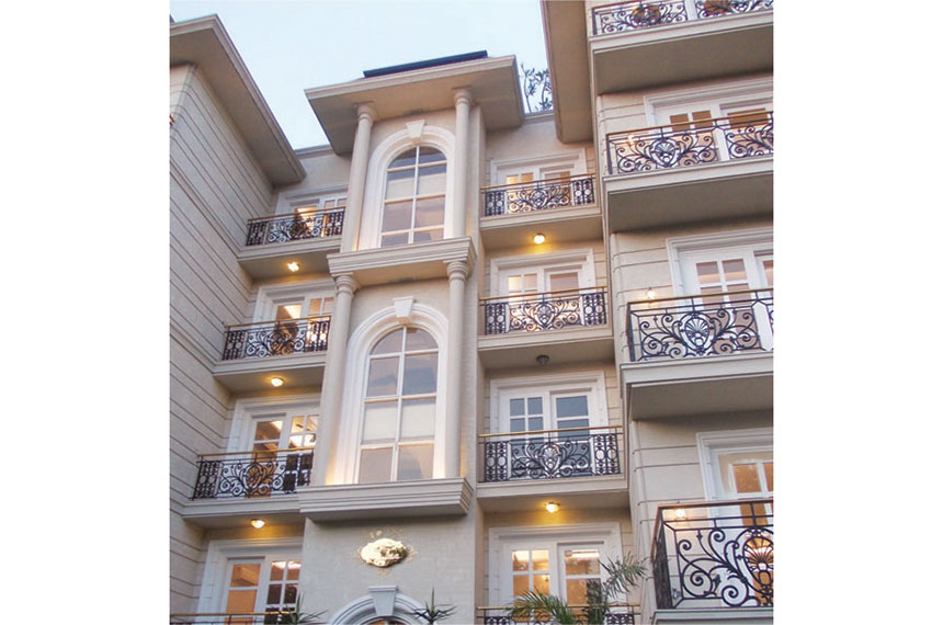 Bulinding of Jagpura Villas Delhi